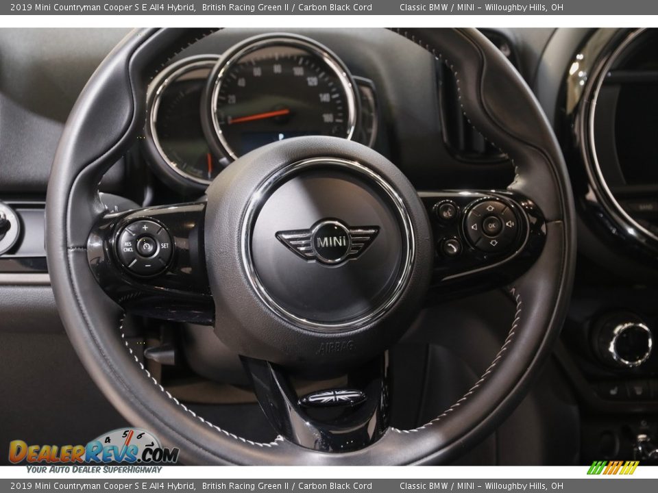 2019 Mini Countryman Cooper S E All4 Hybrid British Racing Green II / Carbon Black Cord Photo #9