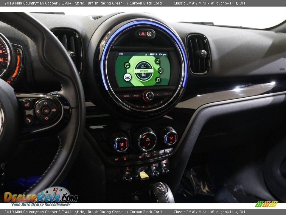 2019 Mini Countryman Cooper S E All4 Hybrid British Racing Green II / Carbon Black Cord Photo #11