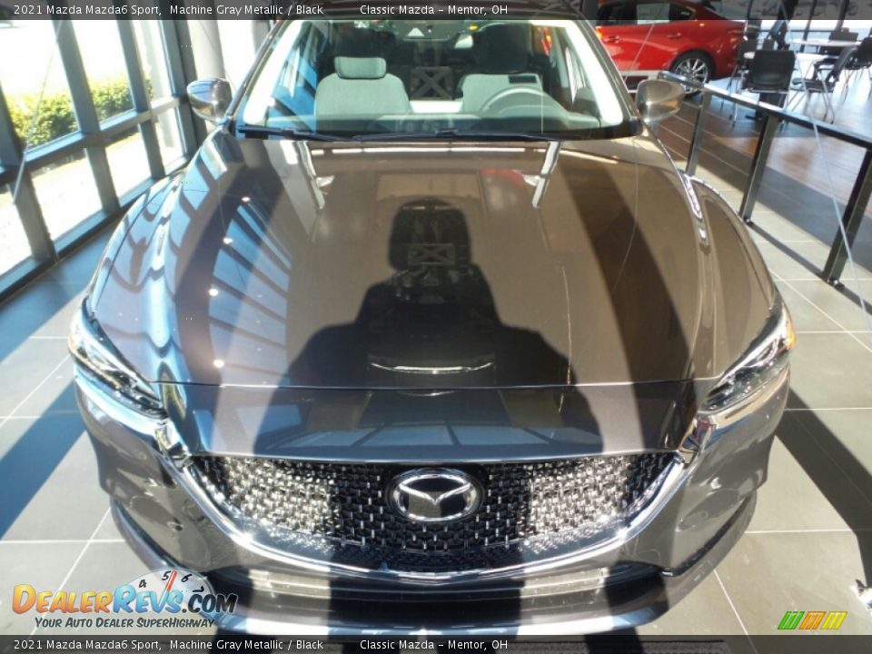2021 Mazda Mazda6 Sport Machine Gray Metallic / Black Photo #2