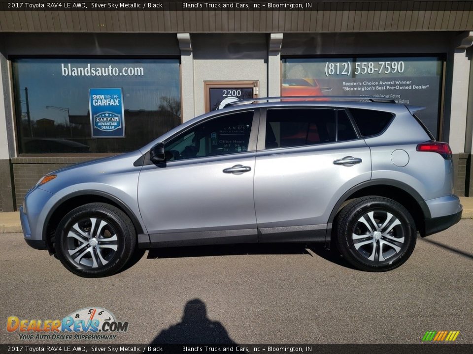 2017 Toyota RAV4 LE AWD Silver Sky Metallic / Black Photo #1