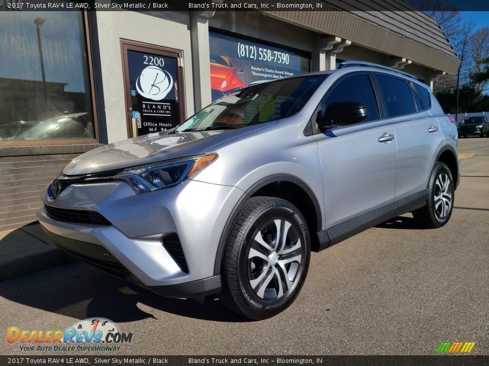 2017 Toyota RAV4 LE AWD Silver Sky Metallic / Black Photo #2