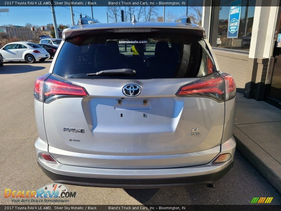 2017 Toyota RAV4 LE AWD Silver Sky Metallic / Black Photo #31