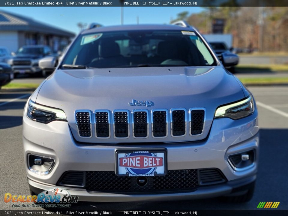 2021 Jeep Cherokee Limited 4x4 Billet Silver Metallic / Black Photo #2