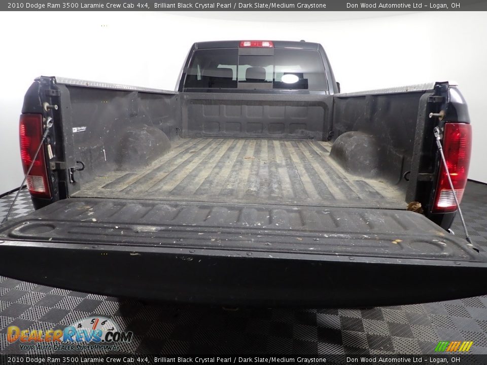 2010 Dodge Ram 3500 Laramie Crew Cab 4x4 Brilliant Black Crystal Pearl / Dark Slate/Medium Graystone Photo #12