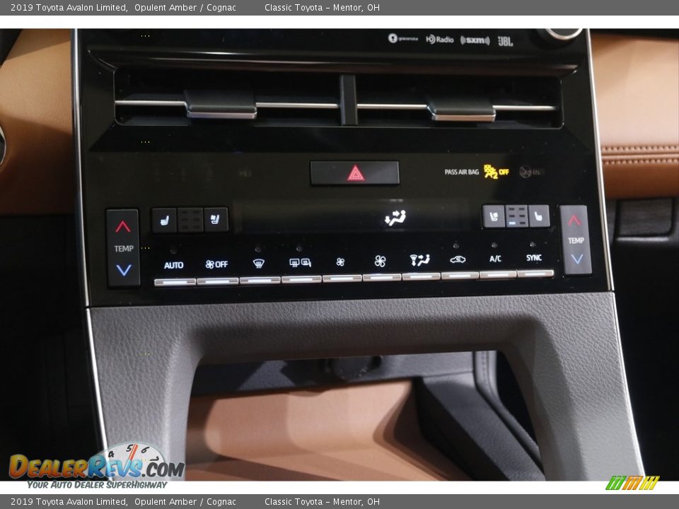 2019 Toyota Avalon Limited Opulent Amber / Cognac Photo #13