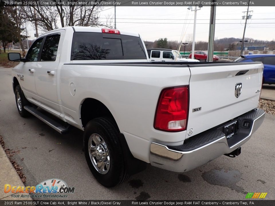 Bright White 2015 Ram 2500 SLT Crew Cab 4x4 Photo #4