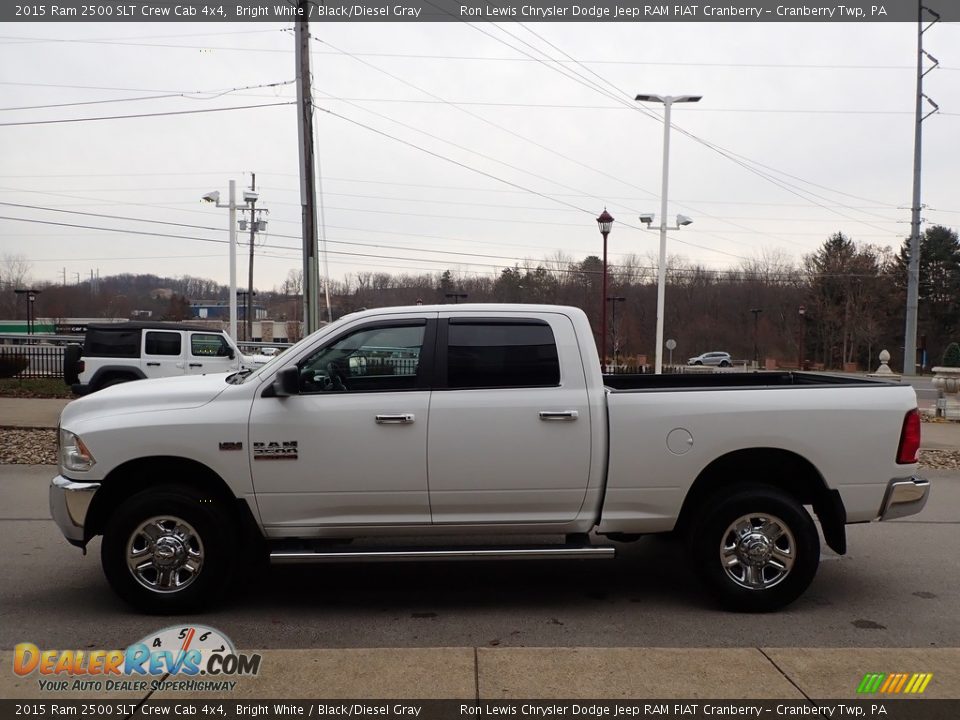 Bright White 2015 Ram 2500 SLT Crew Cab 4x4 Photo #5