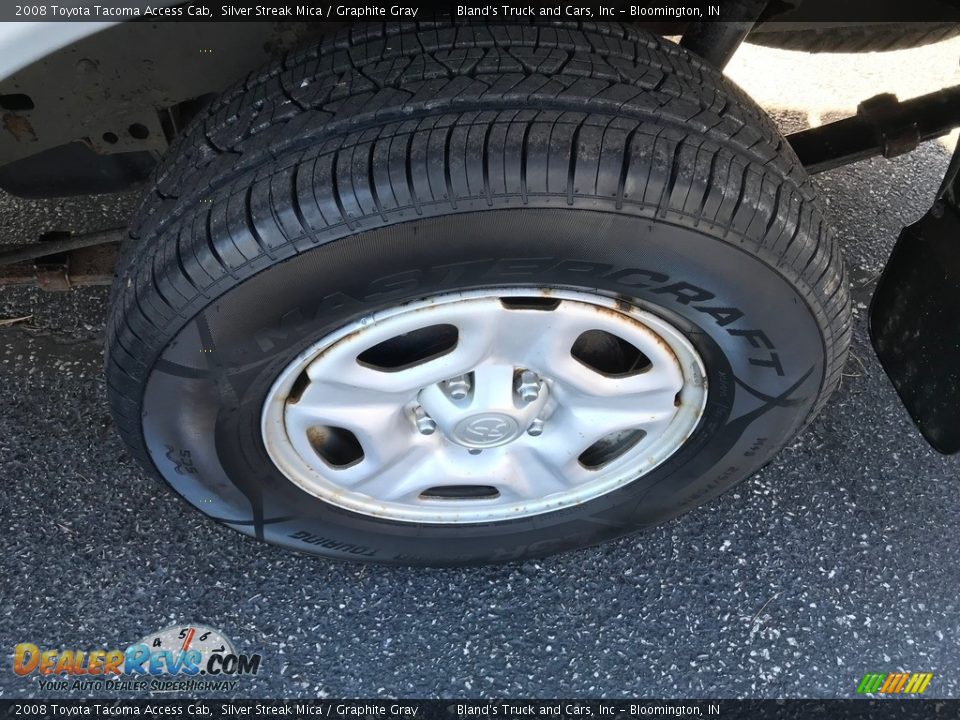 2008 Toyota Tacoma Access Cab Silver Streak Mica / Graphite Gray Photo #29