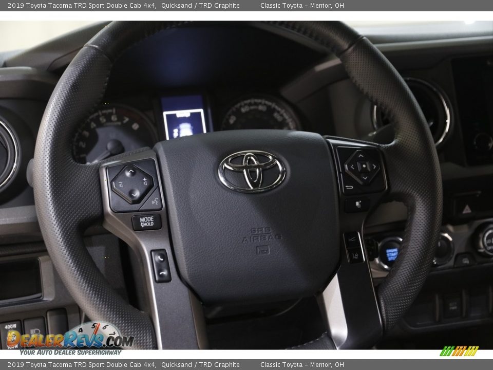 2019 Toyota Tacoma TRD Sport Double Cab 4x4 Quicksand / TRD Graphite Photo #7