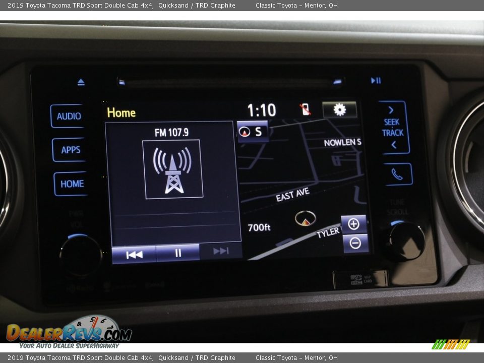 2019 Toyota Tacoma TRD Sport Double Cab 4x4 Quicksand / TRD Graphite Photo #10