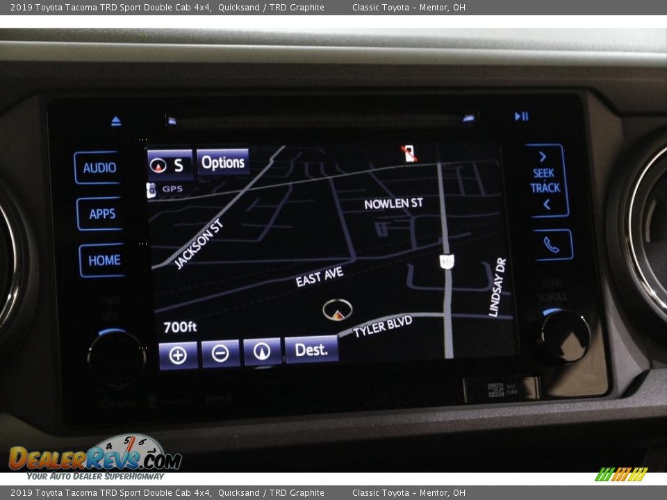 2019 Toyota Tacoma TRD Sport Double Cab 4x4 Quicksand / TRD Graphite Photo #11