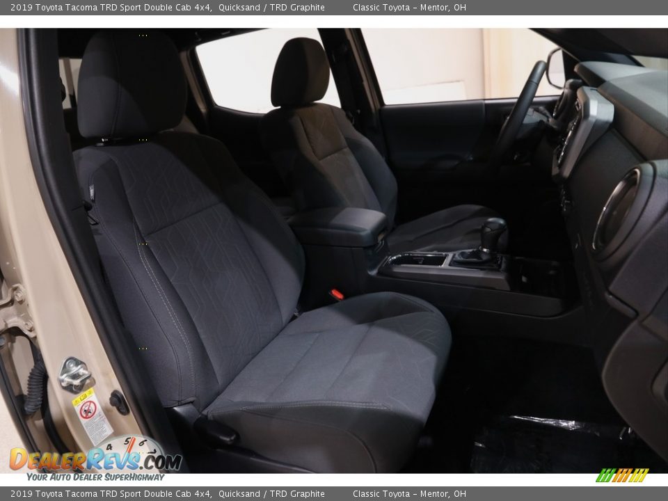 2019 Toyota Tacoma TRD Sport Double Cab 4x4 Quicksand / TRD Graphite Photo #16
