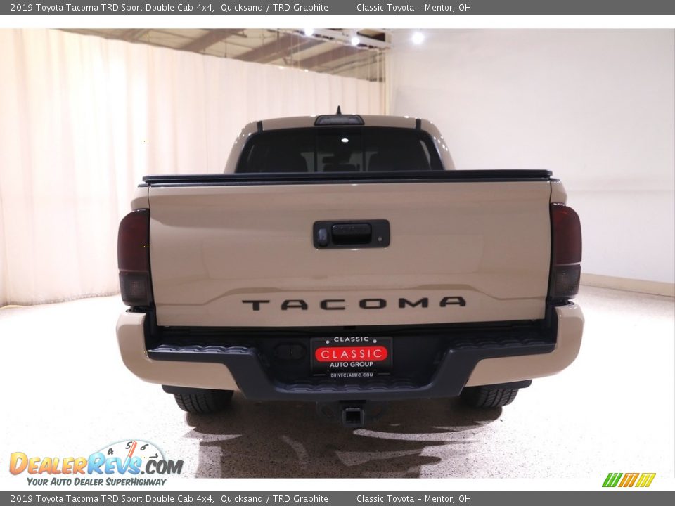 2019 Toyota Tacoma TRD Sport Double Cab 4x4 Quicksand / TRD Graphite Photo #19