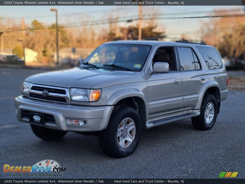 1999 Toyota 4Runner Limited 4x4 Millennium Silver Metallic / Oak Photo #1