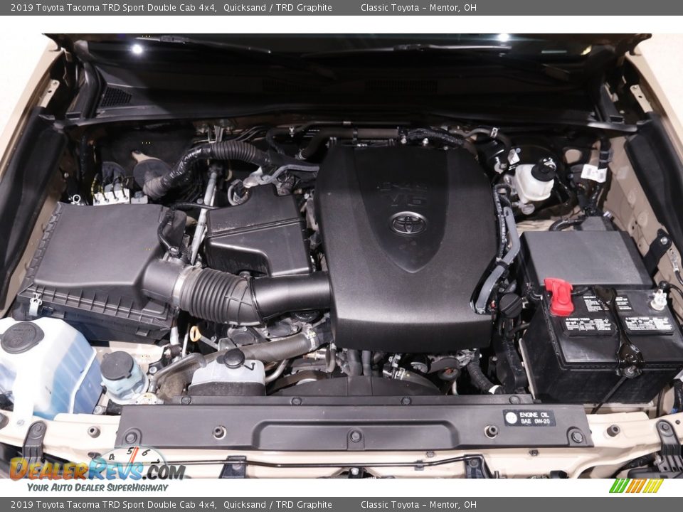 2019 Toyota Tacoma TRD Sport Double Cab 4x4 Quicksand / TRD Graphite Photo #20