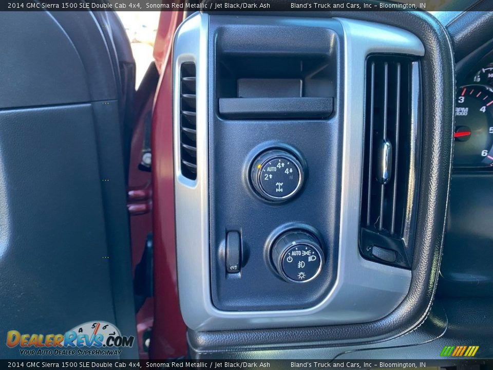 2014 GMC Sierra 1500 SLE Double Cab 4x4 Sonoma Red Metallic / Jet Black/Dark Ash Photo #20