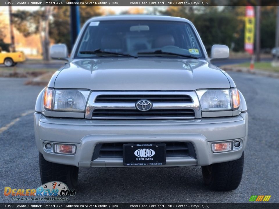 1999 Toyota 4Runner Limited 4x4 Millennium Silver Metallic / Oak Photo #8