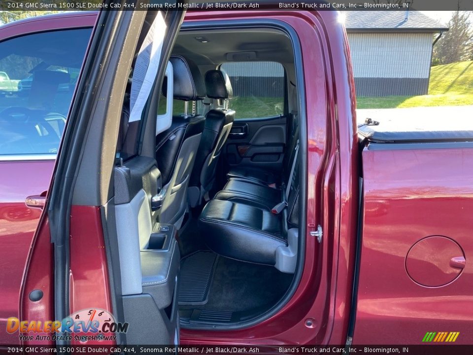 2014 GMC Sierra 1500 SLE Double Cab 4x4 Sonoma Red Metallic / Jet Black/Dark Ash Photo #33