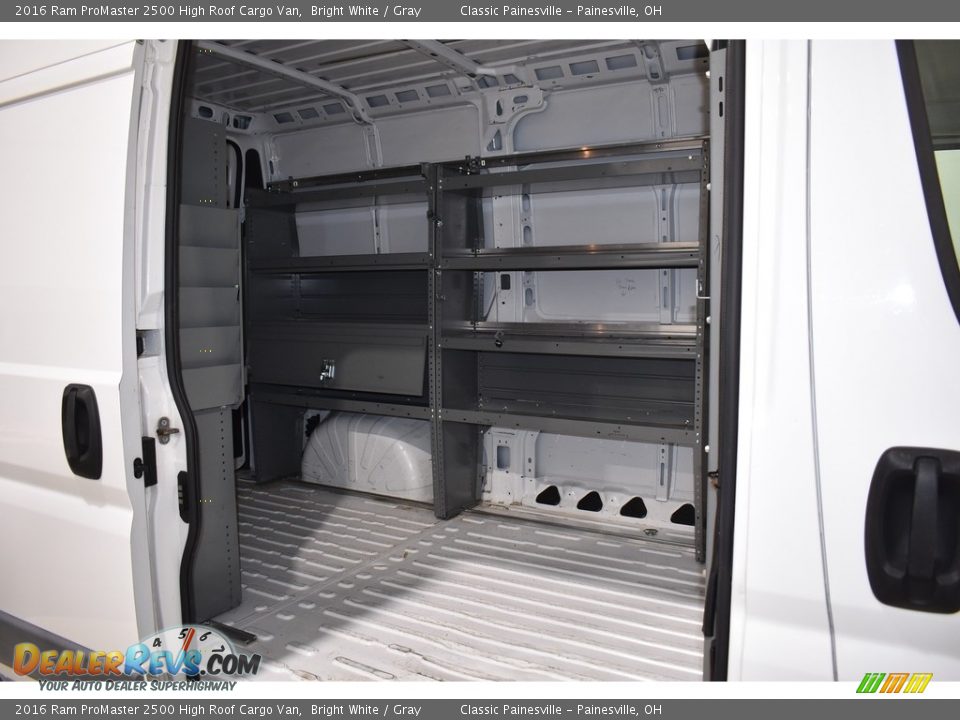 2016 Ram ProMaster 2500 High Roof Cargo Van Bright White / Gray Photo #9