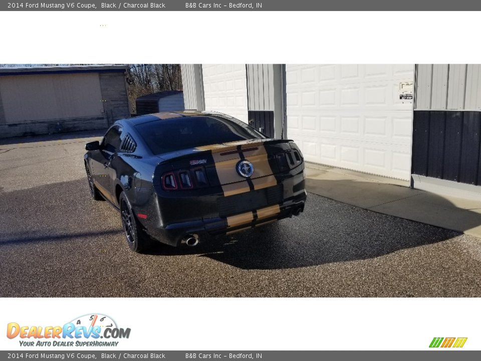 2014 Ford Mustang V6 Coupe Black / Charcoal Black Photo #4