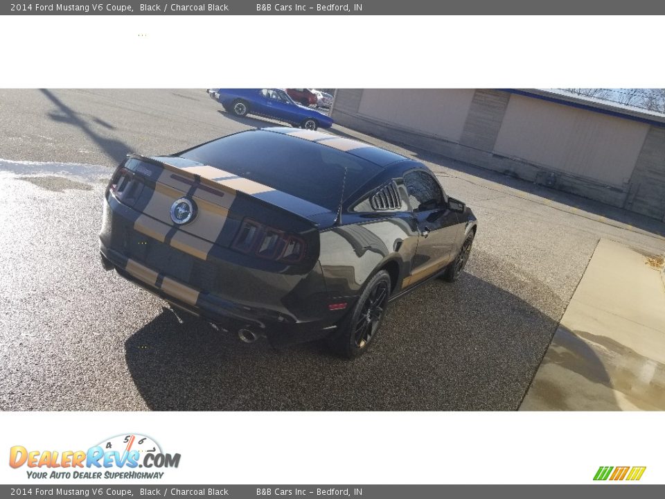 2014 Ford Mustang V6 Coupe Black / Charcoal Black Photo #5