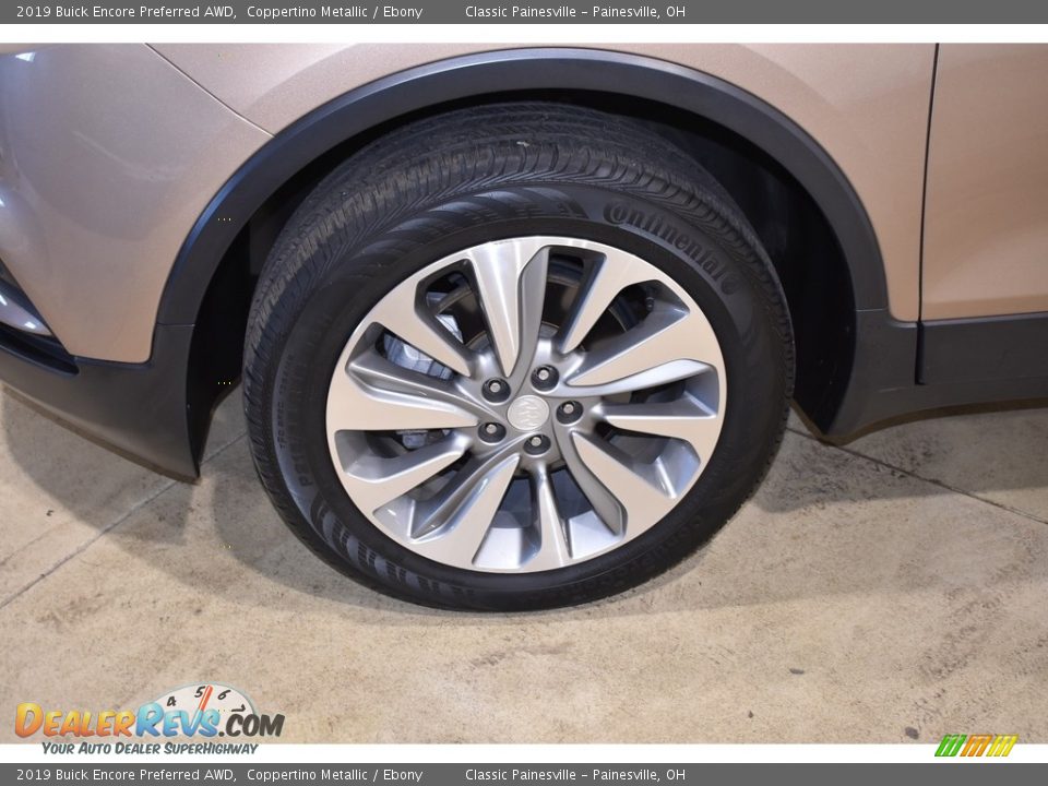 2019 Buick Encore Preferred AWD Coppertino Metallic / Ebony Photo #5