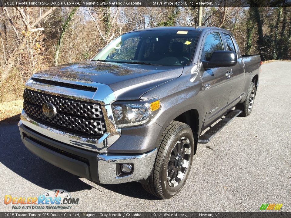 2018 Toyota Tundra SR5 Double Cab 4x4 Magnetic Gray Metallic / Graphite Photo #3