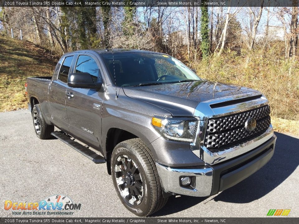 2018 Toyota Tundra SR5 Double Cab 4x4 Magnetic Gray Metallic / Graphite Photo #5