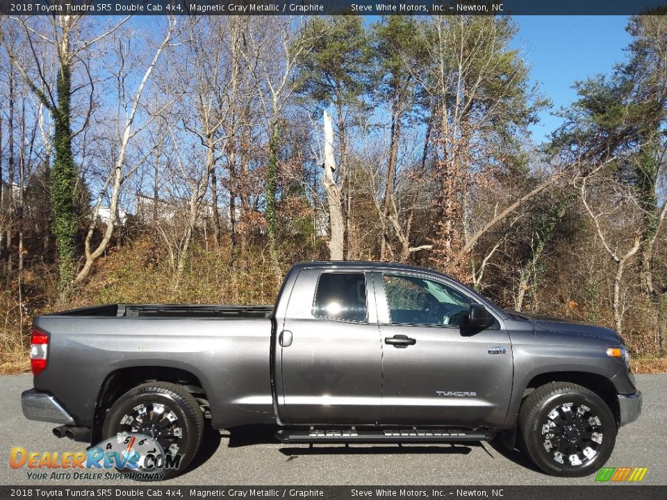 2018 Toyota Tundra SR5 Double Cab 4x4 Magnetic Gray Metallic / Graphite Photo #6