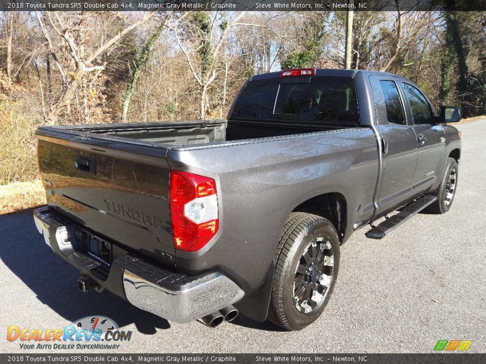 2018 Toyota Tundra SR5 Double Cab 4x4 Magnetic Gray Metallic / Graphite Photo #7