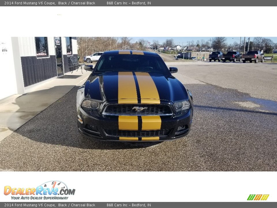 2014 Ford Mustang V6 Coupe Black / Charcoal Black Photo #19