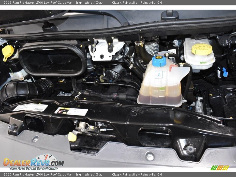 2016 Ram ProMaster 1500 Low Roof Cargo Van 3.6 Liter DOHC 24-Valve VVT Pentastar V6 Engine Photo #6
