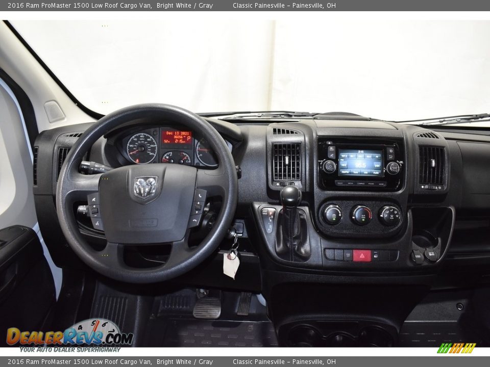 Dashboard of 2016 Ram ProMaster 1500 Low Roof Cargo Van Photo #12