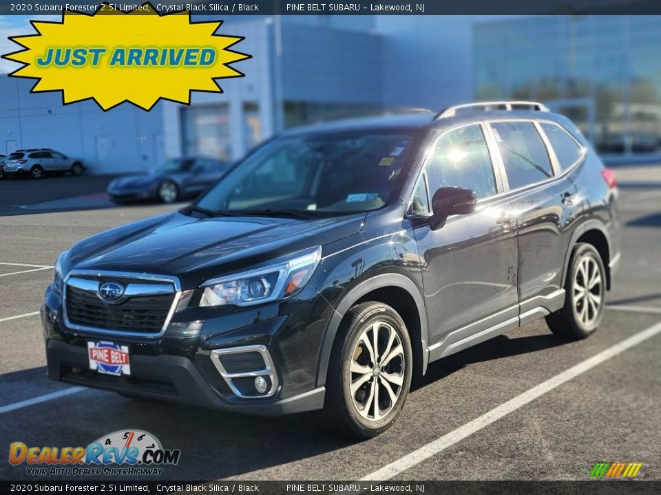 2020 Subaru Forester 2.5i Limited Crystal Black Silica / Black Photo #1