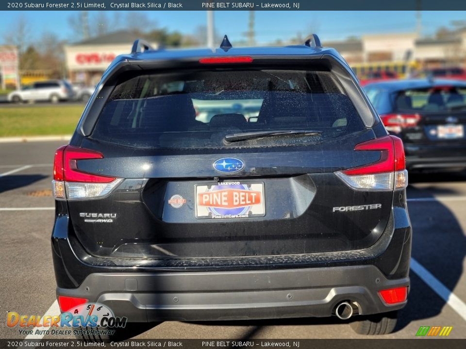 2020 Subaru Forester 2.5i Limited Crystal Black Silica / Black Photo #4