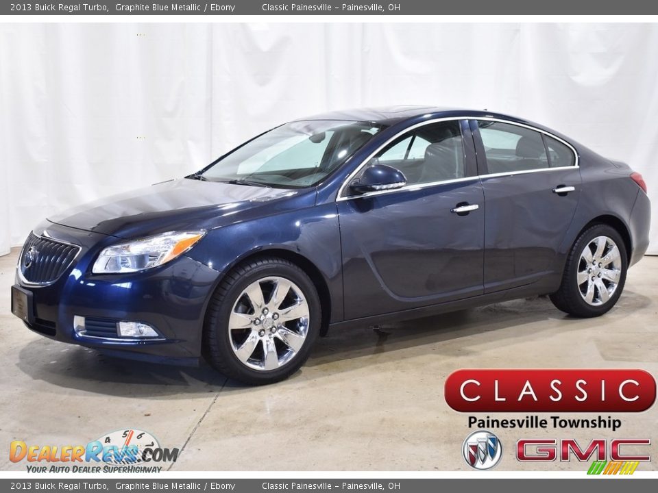 2013 Buick Regal Turbo Graphite Blue Metallic / Ebony Photo #1