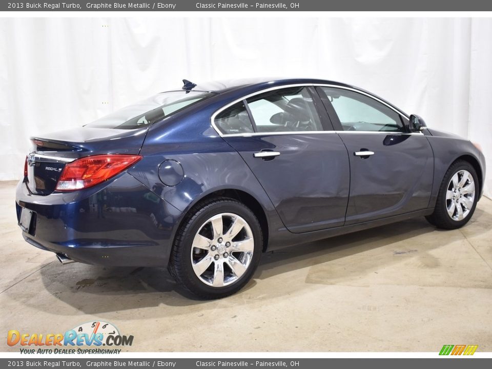 2013 Buick Regal Turbo Graphite Blue Metallic / Ebony Photo #2