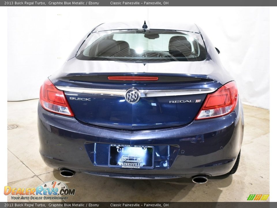 2013 Buick Regal Turbo Graphite Blue Metallic / Ebony Photo #3