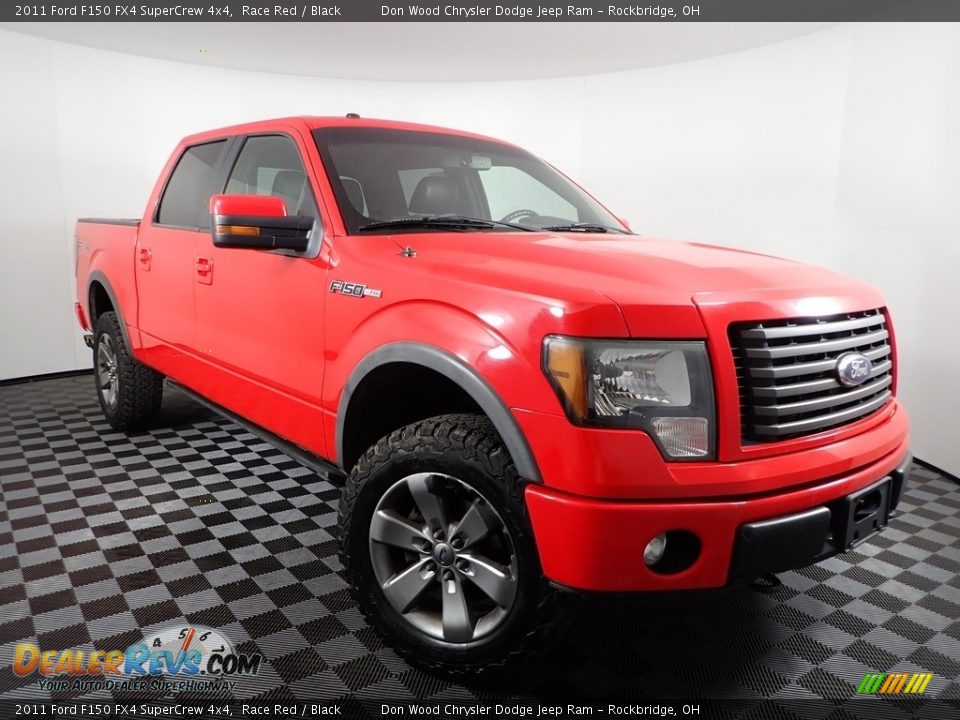 2011 Ford F150 FX4 SuperCrew 4x4 Race Red / Black Photo #5