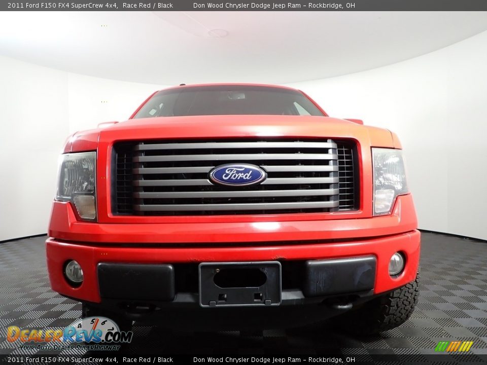 2011 Ford F150 FX4 SuperCrew 4x4 Race Red / Black Photo #6