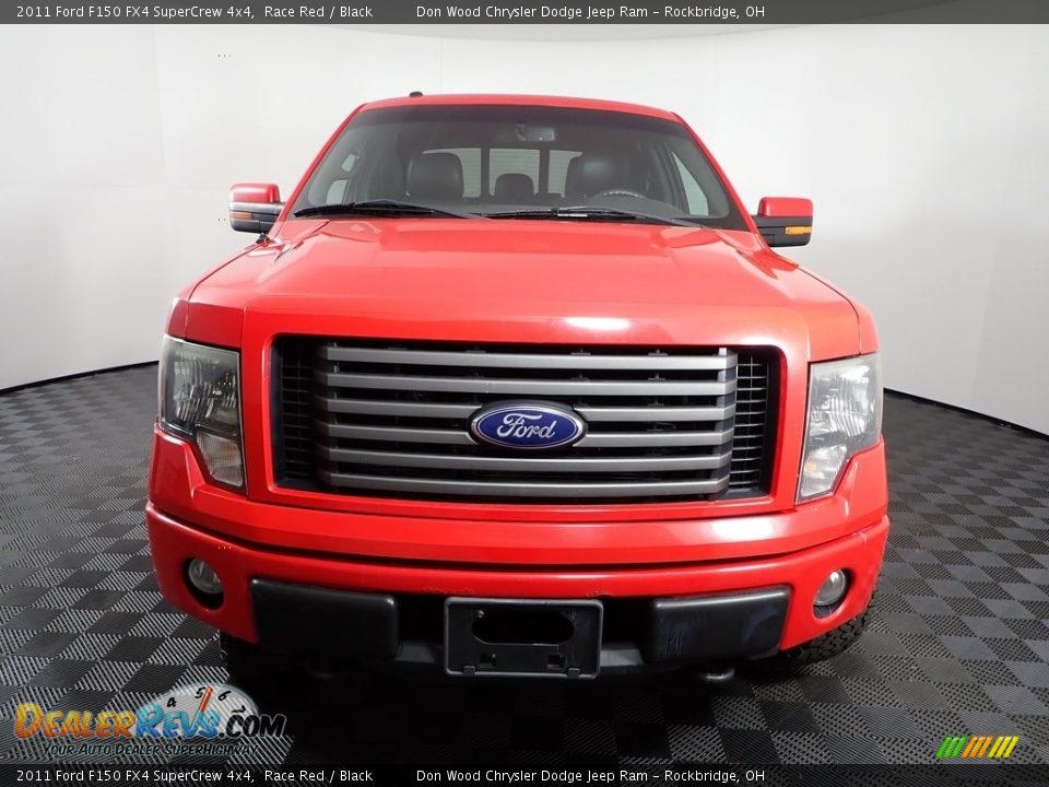 2011 Ford F150 FX4 SuperCrew 4x4 Race Red / Black Photo #7