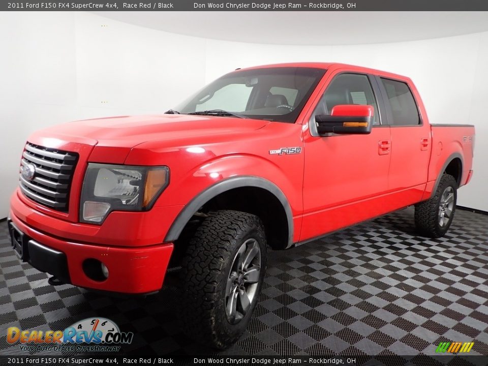 2011 Ford F150 FX4 SuperCrew 4x4 Race Red / Black Photo #10