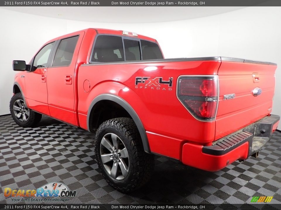 2011 Ford F150 FX4 SuperCrew 4x4 Race Red / Black Photo #12