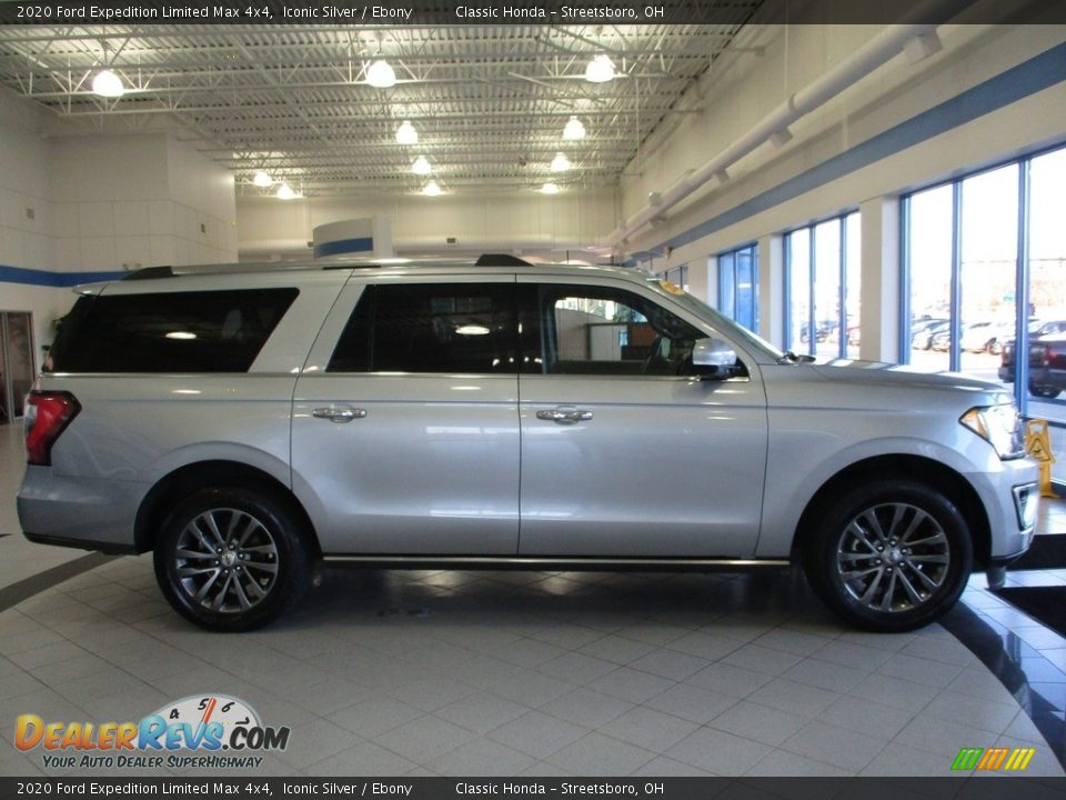 2020 Ford Expedition Limited Max 4x4 Iconic Silver / Ebony Photo #4