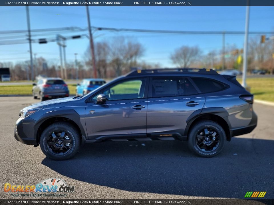 2022 Subaru Outback Wilderness Magnetite Gray Metallic / Slate Black Photo #3