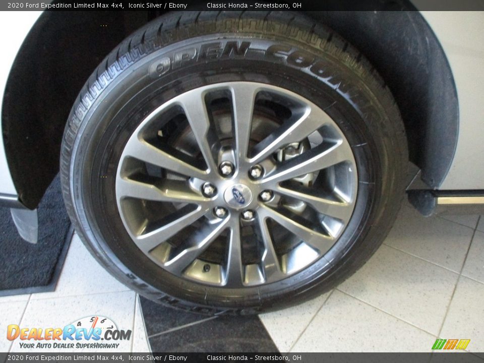 2020 Ford Expedition Limited Max 4x4 Iconic Silver / Ebony Photo #12