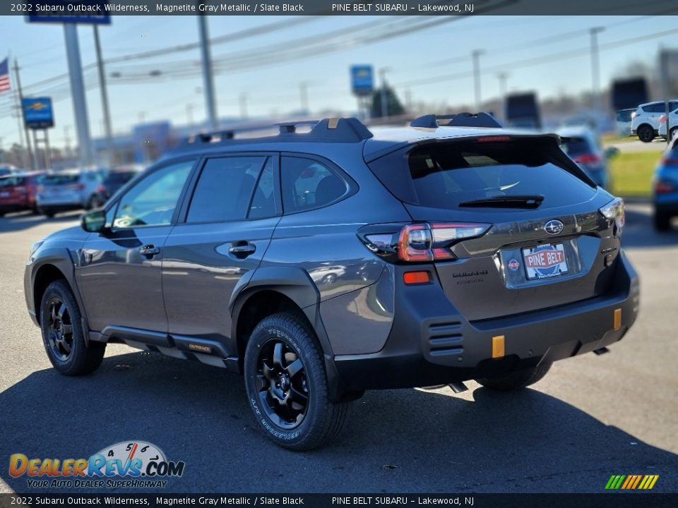 2022 Subaru Outback Wilderness Magnetite Gray Metallic / Slate Black Photo #4