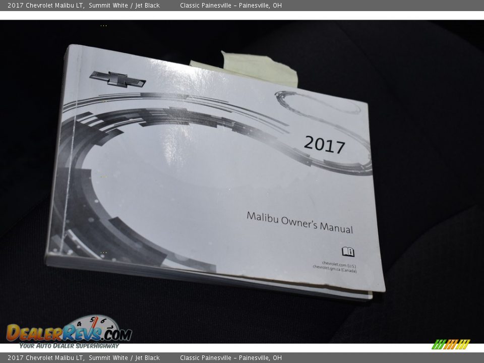2017 Chevrolet Malibu LT Summit White / Jet Black Photo #16