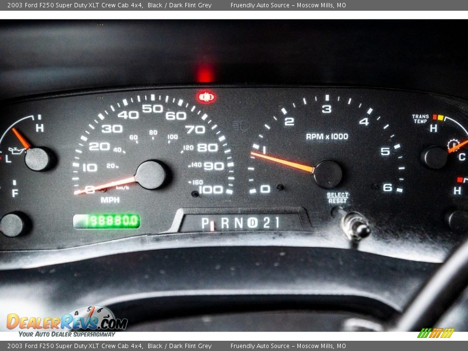 2003 Ford F250 Super Duty XLT Crew Cab 4x4 Gauges Photo #32