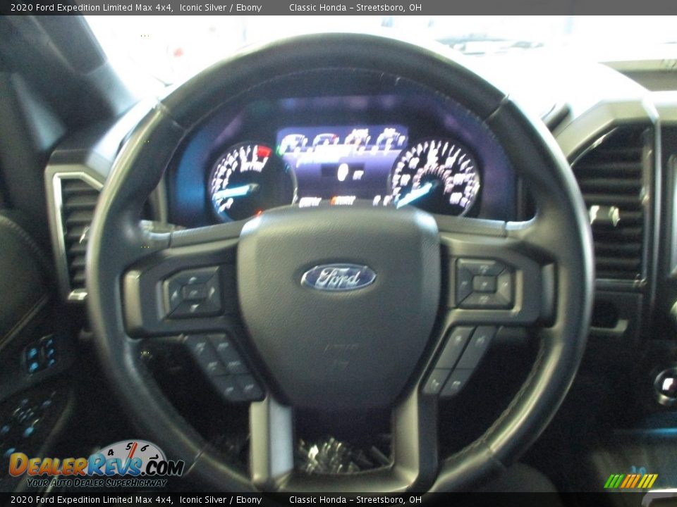 2020 Ford Expedition Limited Max 4x4 Iconic Silver / Ebony Photo #33